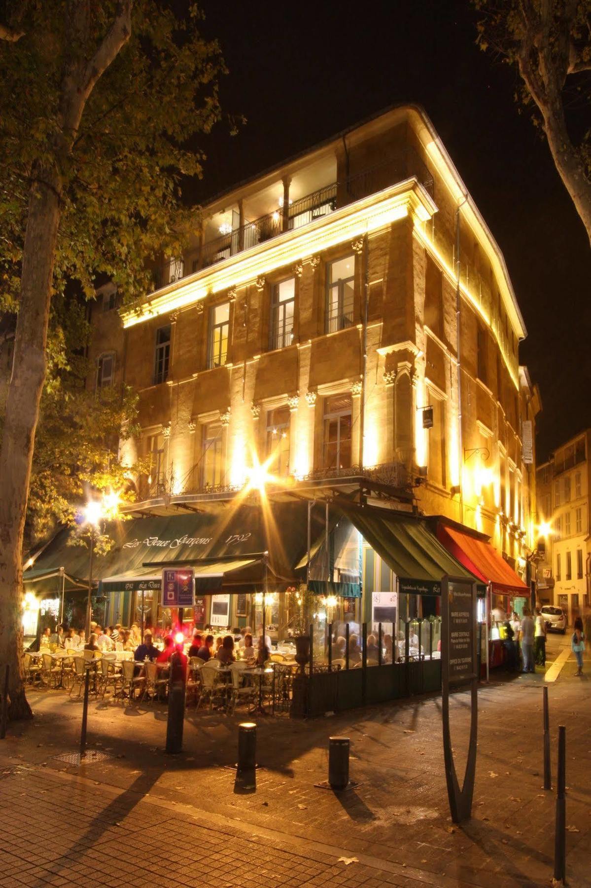 Hotel Les Deux Garcons Aix-en-Provence Exterior foto